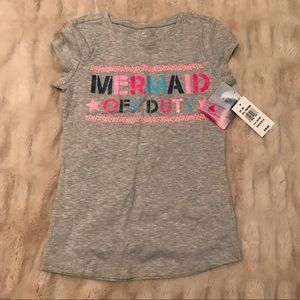 NWT Girls Mermaid T-shirt